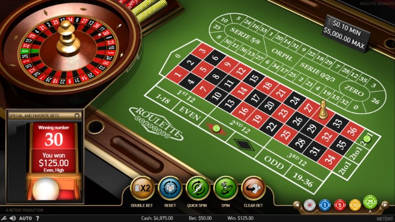 Một số phương pháp chơi Roulette hiệu quả